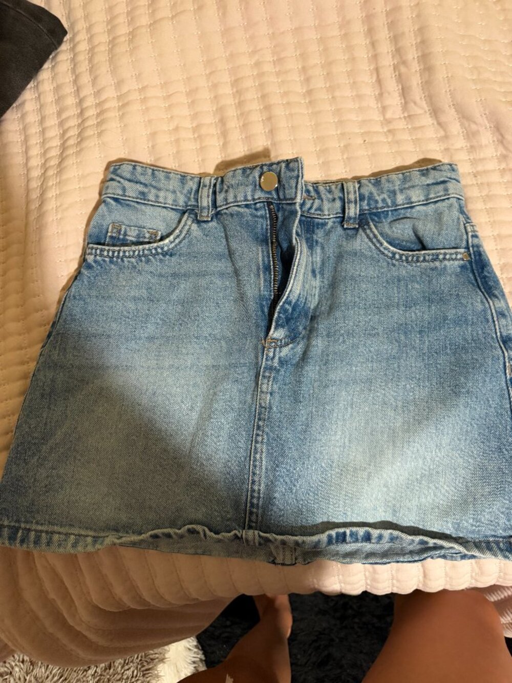 Zara jean skirt